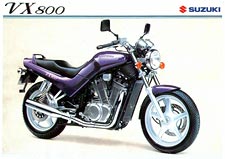 Suzuki VX800 sales brochure